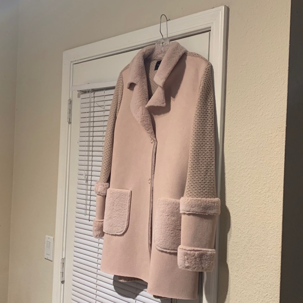 COPY - Cute and Cozy Warm Blush Coat